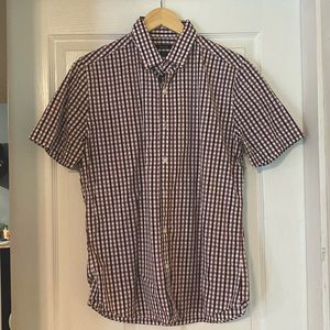 RW&Co Mens short sleeve button down shirt